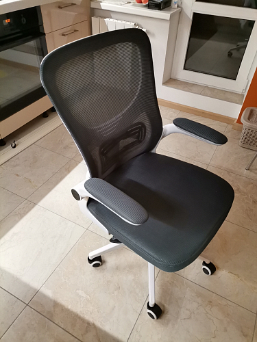 Компьютерное кресло Konfi dark gray / pink / white фото покупателя 294