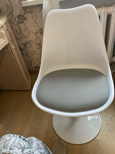 Стул Tulip белый / серый фото покупателя 1