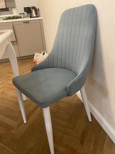 Стул на металлокаркасе Kora gray / black фото покупателя 112