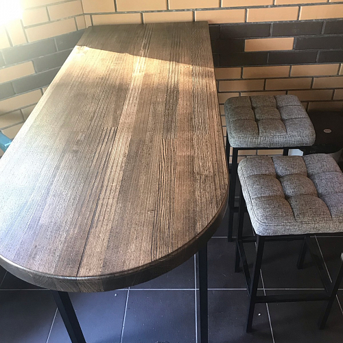 Барный стул Лофт линкольн белый / белый матовый фото покупателя 287