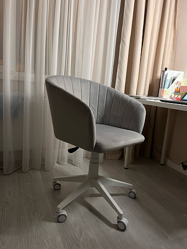 Компьютерное кресло Тибо 01 светло-коричневый / черный фото покупателя 189