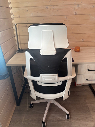 Компьютерное кресло Golem dark gray / white фото покупателя 50