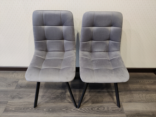 Стул на металлокаркасе Чилли бежевый / белый каркас фото покупателя 727