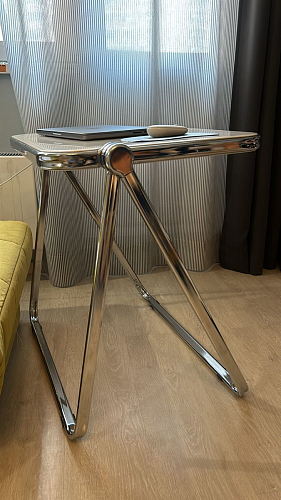 Стол складной Arlon 64x50x69 white фото покупателя 4