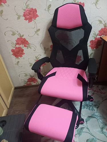Компьютерное кресло Brun pink / black фото покупателя 9