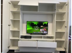 Готовая гостиная Румба белый / белый глянец  - Уцененный экземпляр фото покупателя 24