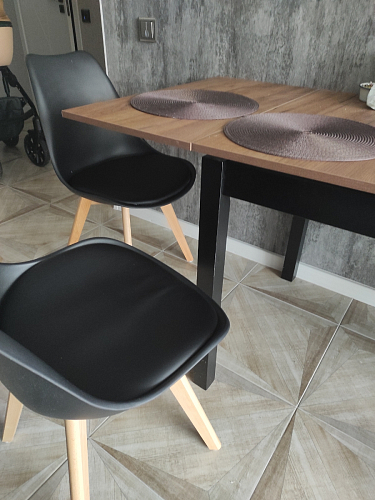 Деревянный стул Bonuss light gray / wood фото покупателя 50