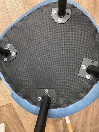 Стул на металлокаркасе Gabi wine red / black фото покупателя 233