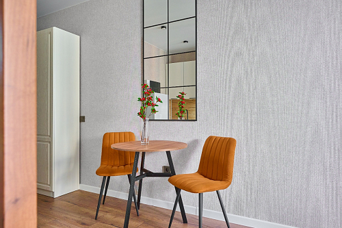 Стул на металлокаркасе Дани темно-серый (zd 995) / черный фото покупателя 21