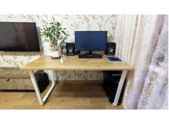 Стол Лота Лофт 120 25 мм сабия / черный матовый фото покупателя 849