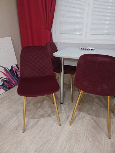 Стул на металлокаркасе Dabl green фото покупателя 159