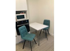 Стул на металлокаркасе Чилли розовый / черный каркас фото покупателя 389