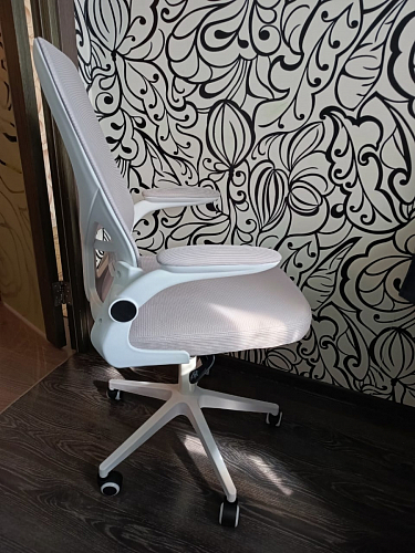 Компьютерное кресло Konfi dark gray / pink / white фото покупателя 150