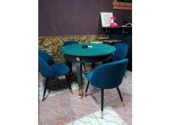 Стул на металлокаркасе Gabi green / black фото покупателя 555