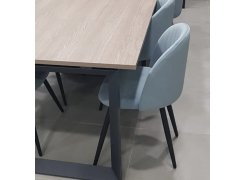 Стул на металлокаркасе Gabi 1 light purple / black фото покупателя 219