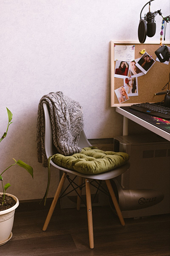 Пластиковый стул Eames PC-015 желтый фото покупателя 156