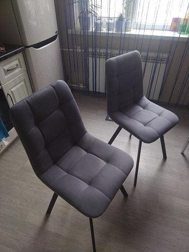 Стул на металлокаркасе Чилли бирюзовый / черный фото покупателя 1048