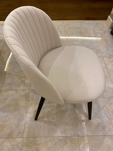 Стул на металлокаркасе Gabi 1 light purple / black фото покупателя 701