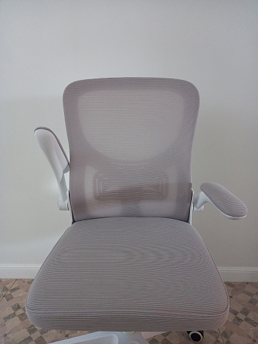 Компьютерное кресло Konfi light gray / blue / white фото покупателя 30