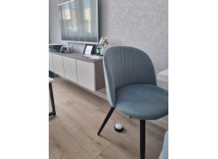 Стул на металлокаркасе Gabi gray / black фото покупателя 515