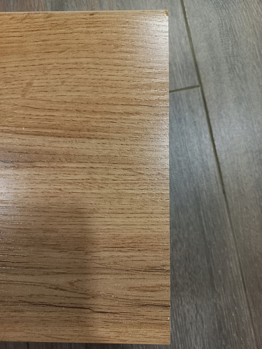 Письменный стол Лео Лофт дуб делано темный / белый матовый фото покупателя 6