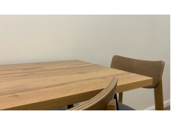 Стол Тринити Лофт 120 32 мм бетон / черный матовый фото покупателя 473