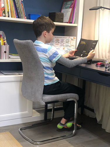 Стул Basit light grey fabric фото покупателя 7