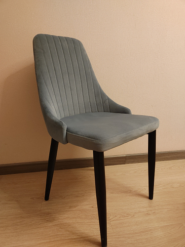 Стул на металлокаркасе Kora beige / black фото покупателя 78