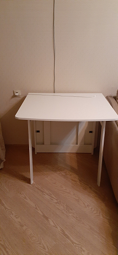 Стол книжка СтК4 дуб сонома / белый фото покупателя 5