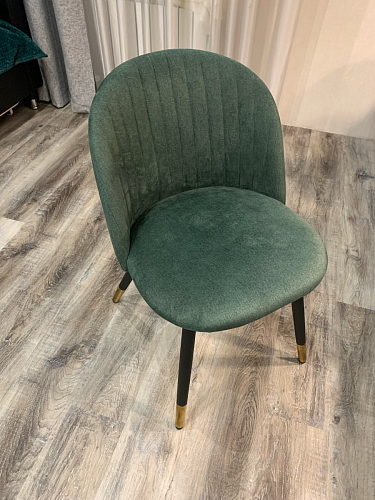 Стул на металлокаркасе Gabi gray / black фото покупателя 947