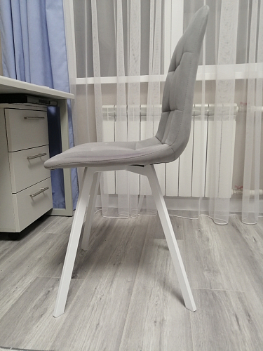 Стул на металлокаркасе Чилли зеленый / черный фото покупателя 1112