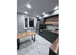 Стол Лота Лофт 120 25 мм дуб делано темный / черный матовый фото покупателя 741