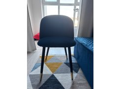 Стул на металлокаркасе Gabi blue / black фото покупателя 547