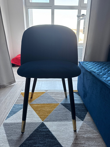 Стул на металлокаркасе Gabi wine red / black фото покупателя 548