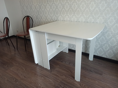 Стол обеденный раздвижной СтК7 дуб молочный фото покупателя 189