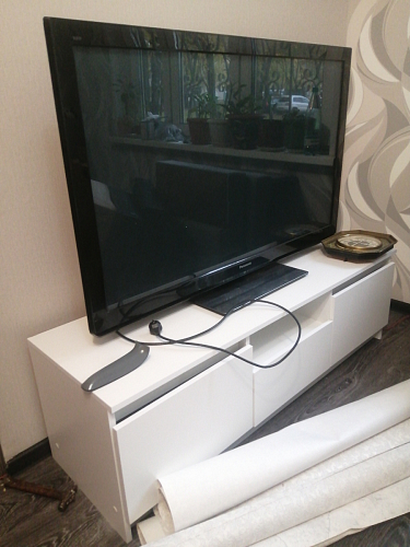 ТВ-тумба Эванте белая фото покупателя 13