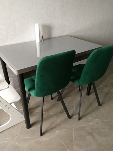 Стул Чилли 2 темно-серый  / черный фото покупателя 1502