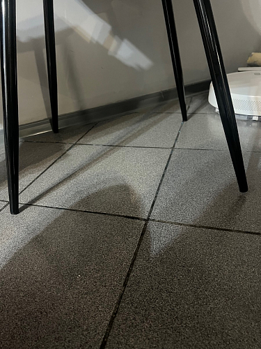 Стул на металлокаркасе Седа К латте / черный фото покупателя 206