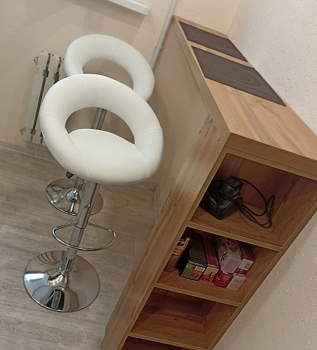 Барный стул Oazis white / chrome фото покупателя 3