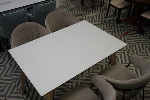 Стул на металлокаркасе Рансол синий / черный глянец из шоурума 4