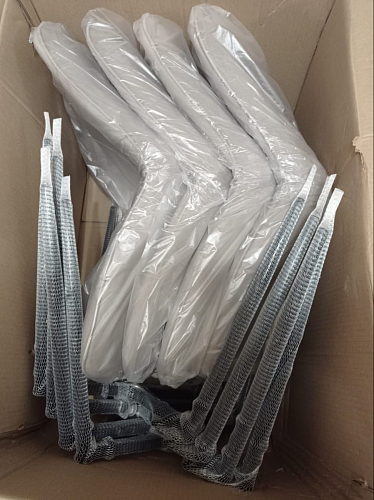 Комплект стульев Вейв 4 шт светло-серый / черный фото покупателя 292