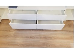 Готовая гостиная Румба белый / белый глянец  - Уцененный экземпляр фото покупателя 33