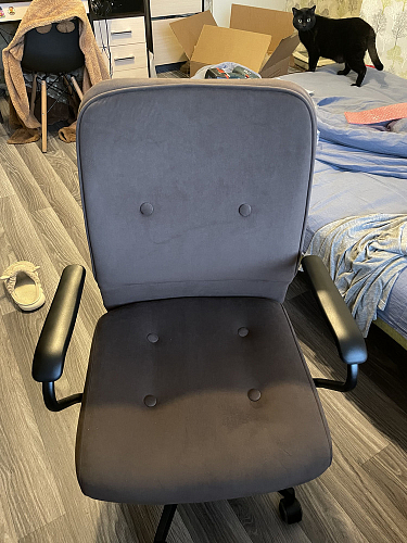 Компьютерное кресло Wind серый 29 фото покупателя 7