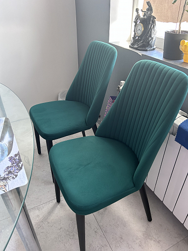 Стул на металлокаркасе Фена R латте / капучино фото покупателя 1