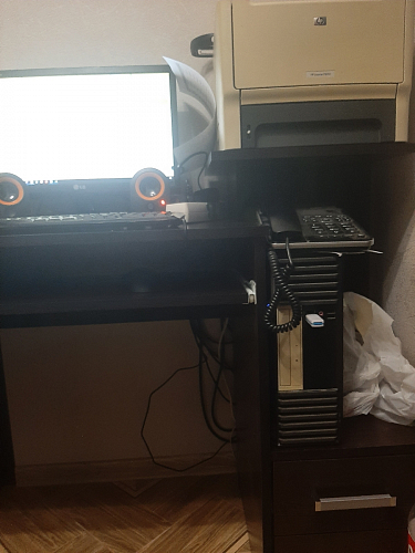 Компьютерный стол Джаз-24 правый дуб сонома фото покупателя 176