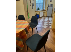 Стул на металлокаркасе Lilu темно-бежевый / белый фото покупателя 8