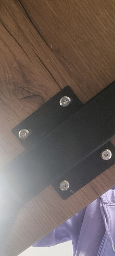 Стол Лота Лофт 140 25 мм черный матовый / бетон фото покупателя 135