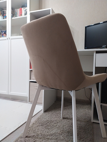 Комплект стульев Форт 4 шт кирпичный / чёрный фото покупателя 117