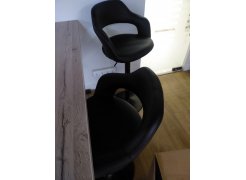 Барный стул Каос черный / черная ножка фото покупателя 1