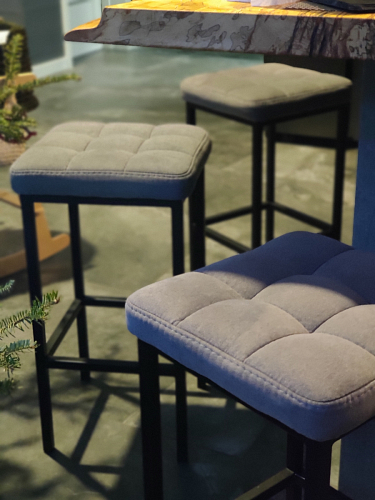 Барный стул Лофт линкольн белый / белый матовый фото покупателя 89